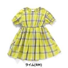 最終価格お揃いに✨美品新品タグありSeraphパフスリーブワンピースサイズ140