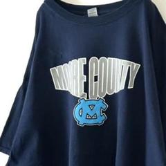 ギルダン MORE COUNTRY Tシャツ 2XL ネイビー 紺色 古着