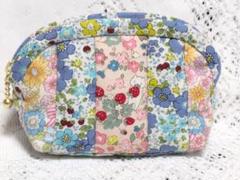 ☆ハンドメイド・パッチワーク・ミニポーチ☆