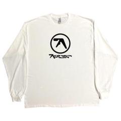 XL Aphex Twin エイフェックスツイン ロングスリーブ ロンT 白
