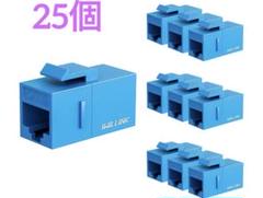 RJ45 Cat6 キーストーンカプラー LAN ケーブル用 中継 コネクタ