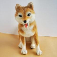 羊毛フェルト 柴犬