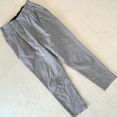 アーヴェヴェスタンダード テーパードパンツ ウエストゴム ストレッチ グレー