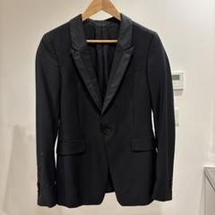 DIESEL ディーゼル ブラックゴールド テーラード ジャケット アーカイブ DIESEL - 14AW ディーゼルブラックゴールド 金属バッジ付 ウール