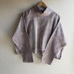 うさとの服 usaato ヘンプ100 シャツ ジャケット 麻 うさとの服 usaato 名人織 ジャケット コート ヘンプ size2