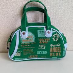 エンジェルブルー ★チョコずきん★ グリーン ハンドバッグ ミニボストン