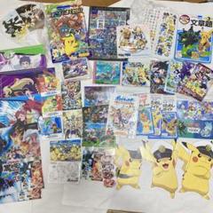 【ポケモングッズ ⭐️40点以上⭐️まとめ売り】 クリアファイル　チラシ　ステッカー