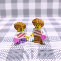【新品】 LEGO　ミニフィグ　正規品　アフロガール　姉妹のサムネイル
