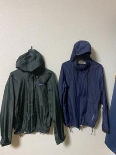 tmtm様 00s patagonia brown×orange mix plaid pattern cotton box