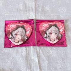 にじさんじ＊石神のぞみ ジュンブラ ハート 缶バッジ セット