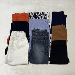 子ども服　まとめ売り　ロングパンツ9点セット110