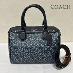 COACH ターコイズ 花柄 レザーミニボストン F59445 2025年最新】f59445の人気アイテム - メルカリ