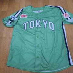【本物】Majestic 東京ヤクルトスワローズ シャカシャカ 2XL 半袖 東京ヤクルトスワローズ つば九郎 2896 ユニフォーム Majestic