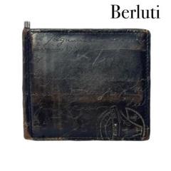 Berluti】ベルルッティ『カリグラフィ マネークリップ式短札入れ