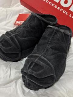 DIESEL ブラック スリッポン