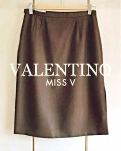VALENTINO（MISS V） イタリア製 ツイードスカート I44