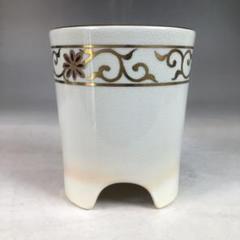 J812 火入 『仁清唐草』 紙箱 茶道具