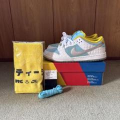 FTC × Nike SB Dunk Low "White/Blue"