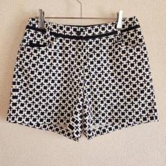 【adabat】（M）ハウンドトゥース柄ショートパンツ/カジュアル/涼しげ