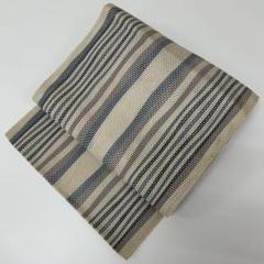 【激安通販 オンラインショップ】日用品 名古屋帯 夏帯 羅 AO-4536 正絹 八寸 よろけの爽やかな色味 着物・浴衣