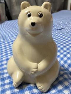 美品★しろくま貯金箱ポーラーベアバンク北欧