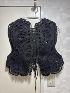 mamekrogouchi コード刺繍 コットンベスト Mame Kurogouchi(マメ)の通販 - Seltie セルティ