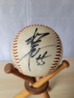 松井秀喜 直筆サイン入りボール 松井秀喜直筆サイン w/＃55＆KANJI書き込み入り MLBボール