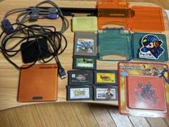 ゲームボーイアドバンスSP アチャモオレンジ 本体 ソフト 7本セット