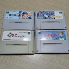 任天堂スーパーファミコンのソフト4点セット - メルカリ
