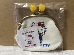 【激レア】キティーちゃん40th×AYANOKOJI パーティーシリーズ　がま口 ハローキティ AYANOKOJI まるポケット付き大玉がま口ラウンド