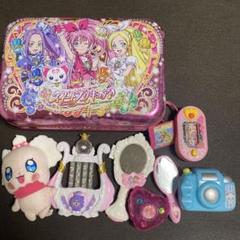 スイートプリキュアおもちゃセット　缶ケース