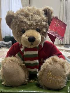 タグ付き　Harrods　ハロッズ　イヤーベア　2015　2016　2点セット Harrods - Harrods ハロッズ テディベア イヤーベア ぬいぐるみ