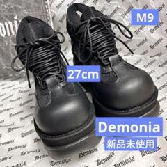 新品未使用⭐️ Demonia デモニア 厚底スニーカー ブーツ27cm 黒