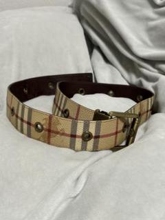 早い者勝ちBURBERRY ベルト ベージュ/ブラウン 早い者勝ちBURBERRY ベルト ベージュ/ブラウン - メルカリ
