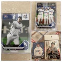 大谷翔平 セット売り カード ステッカー ドジャース topps