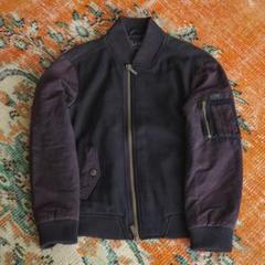 90s Armani jeans ma1 ボンバージャケット　イタリア製 2025年最新】アルマーニジーンズ MA-1・フライトジャケットの