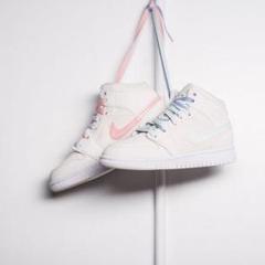【限定品】NIKE ナイキ エアジョーダン1 ミッド ファントム 超レア 25