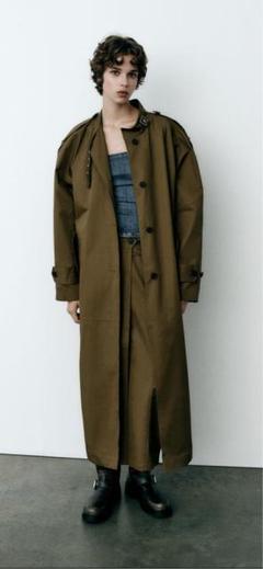 新品ロングコート☆チャオパニック好き、ニコアンド好き、coen好き、ZARAに 02170603606-p.jpg?ts=1739901713860