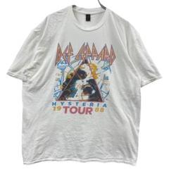 ギルダン バンドTシャツ XL相当 デフレパード ヒステリア ツアー【4783】