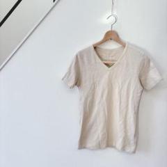 コムサイズム/半袖Tシャツ/Ｖネック/カットソー/カジュアル/無地