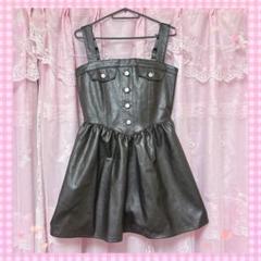 RETRO GIRL FレザーJSK ブラウンのサムネイル