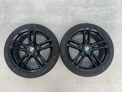 値下げしました！ BMW 18インチ スタッドレスタイヤ 純正ブラックホイール BMW E46M3純正18インチ入庫しました！ BMW純正ダブルスポーク