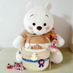 くまのプーさん ぬいぐるみ　ダッフィー ポップコーンバケット　ミニー ストロー