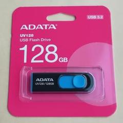 【新品】128GB　USB3　ADATA　スライド式　キャップレス