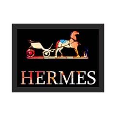 BALENCIAGA  type☆A2額装済アートポスター#449★エルメス HERMÈS type☆A4額装済オマージュアートインテリアポスター.#449