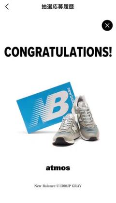 New Balance U1300JP GRAY 24.0cmのサムネイル