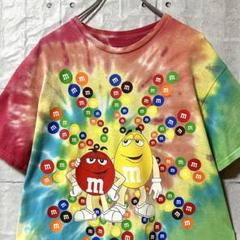 古着 90s Tシャツ 企業ロゴ m&m’s L ヴィンテージ タイダイ 激レア