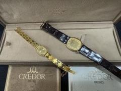最新人気 ペア腕時計】セイコーSEIKOクレドール18k ヴィンテージ メルカリ - 時計