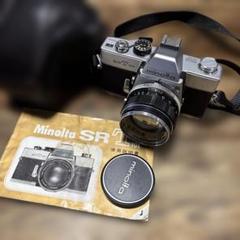 Minolta SR-101 一眼レフカメラ 50mmレンズ付き　ジャンク品 minolta SRT101 と標準レンズ MC.ROKKOR-PF 50mmF1.7 ジャンク