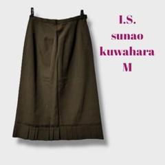 美品スナオクワハラ　ブラウン フレアロングスカート ZARA - サテンロングスカート ブラウン マーメイド フレア